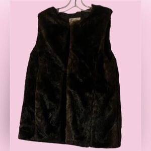 Forever 21 Contemporary Black Vest